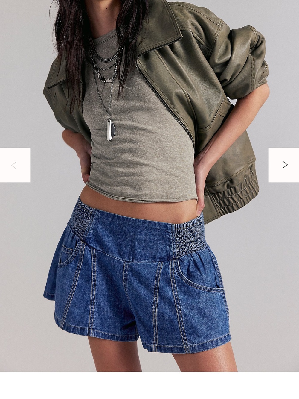 Free People We The Free Luna Pull-On Lightweight Shorts